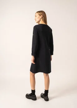 Royale Lurex Wool Wrap Dress