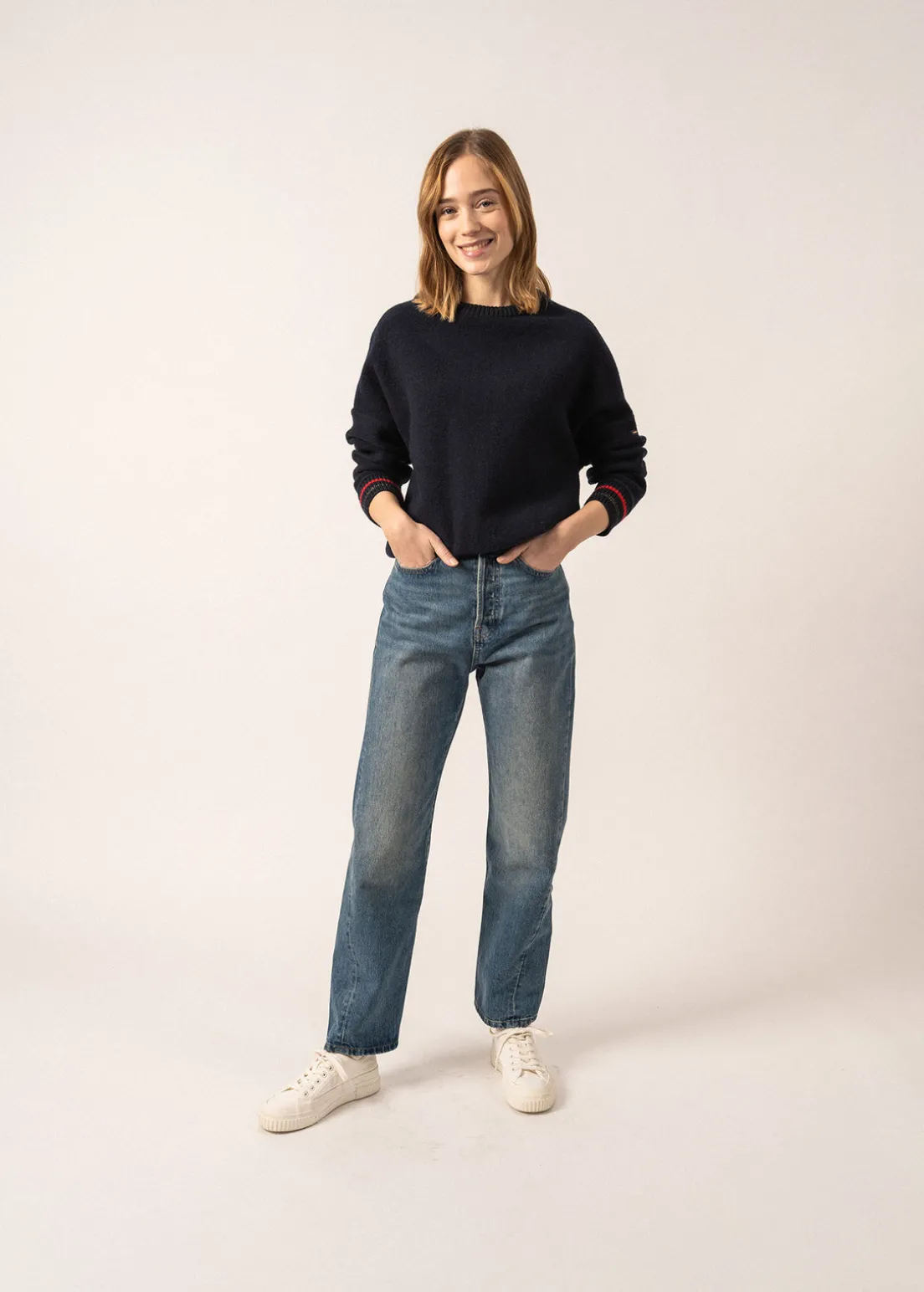 Sélune Sweatshirt-inspired Jumper