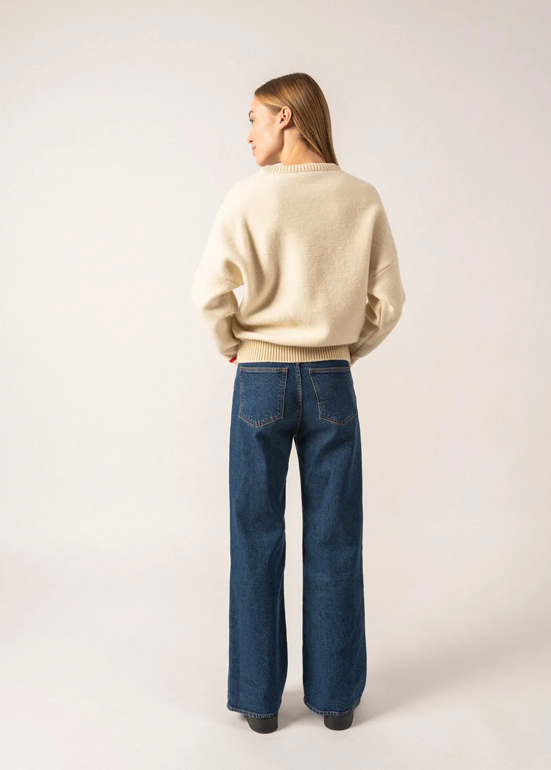 Sélune Sweatshirt-inspired Jumper