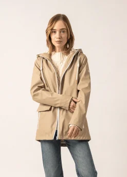 Ste Gabrielle hooded raincoat