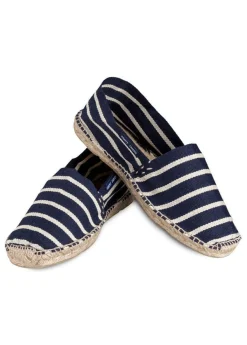 Striped espadrilles for men