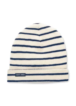 Striped sailor hat