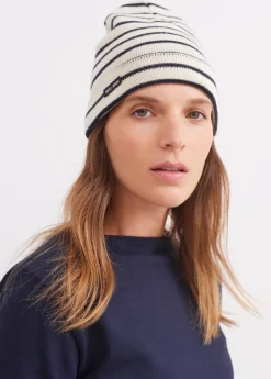 Striped sailor hat