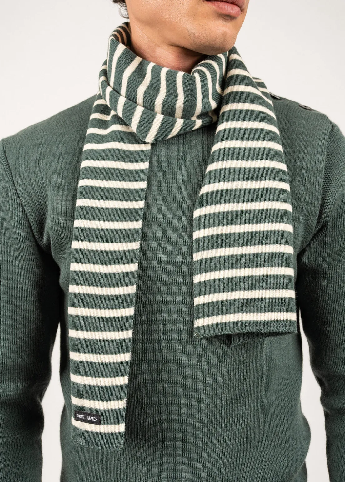 Striped scarf