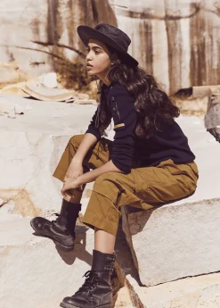 Transmission sailor jumper in Merino wool