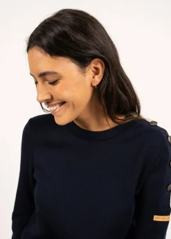 Transmission sailor jumper in Merino wool