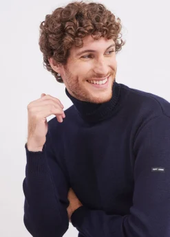 Turtleneck sailor jumper