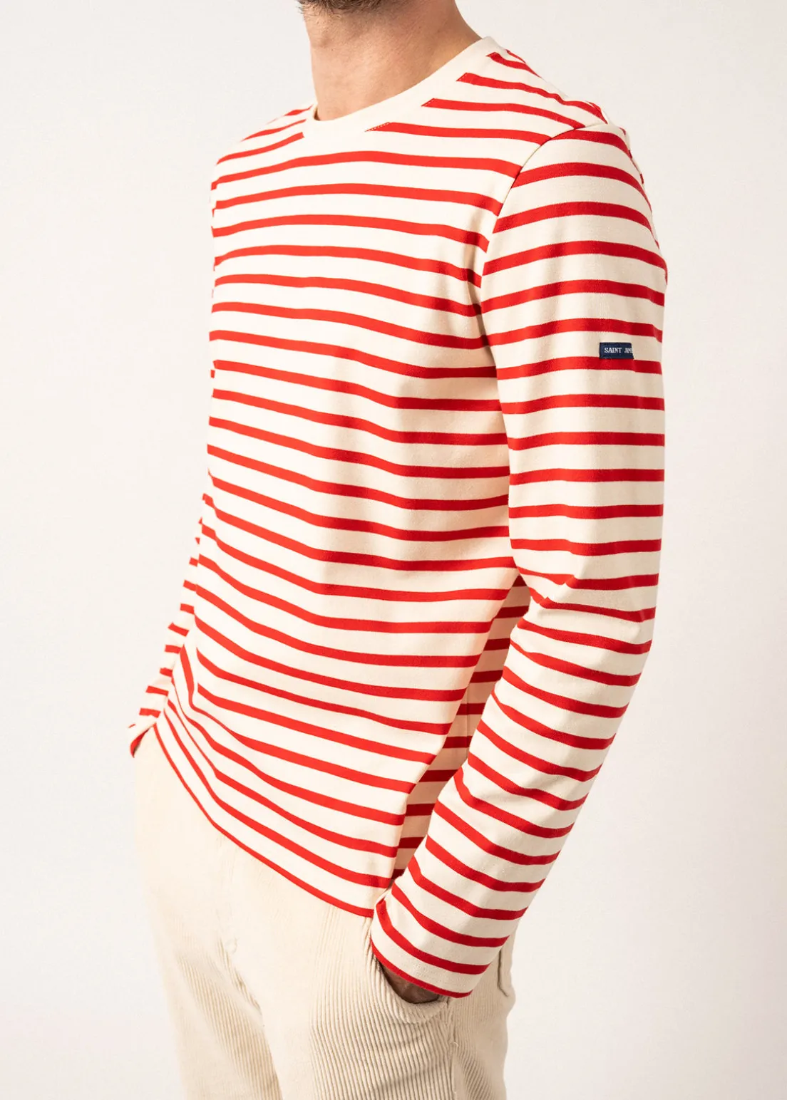 Valognes Round Neck Breton Shirt