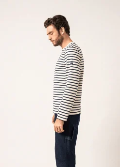 Valognes Round Neck Breton Shirt