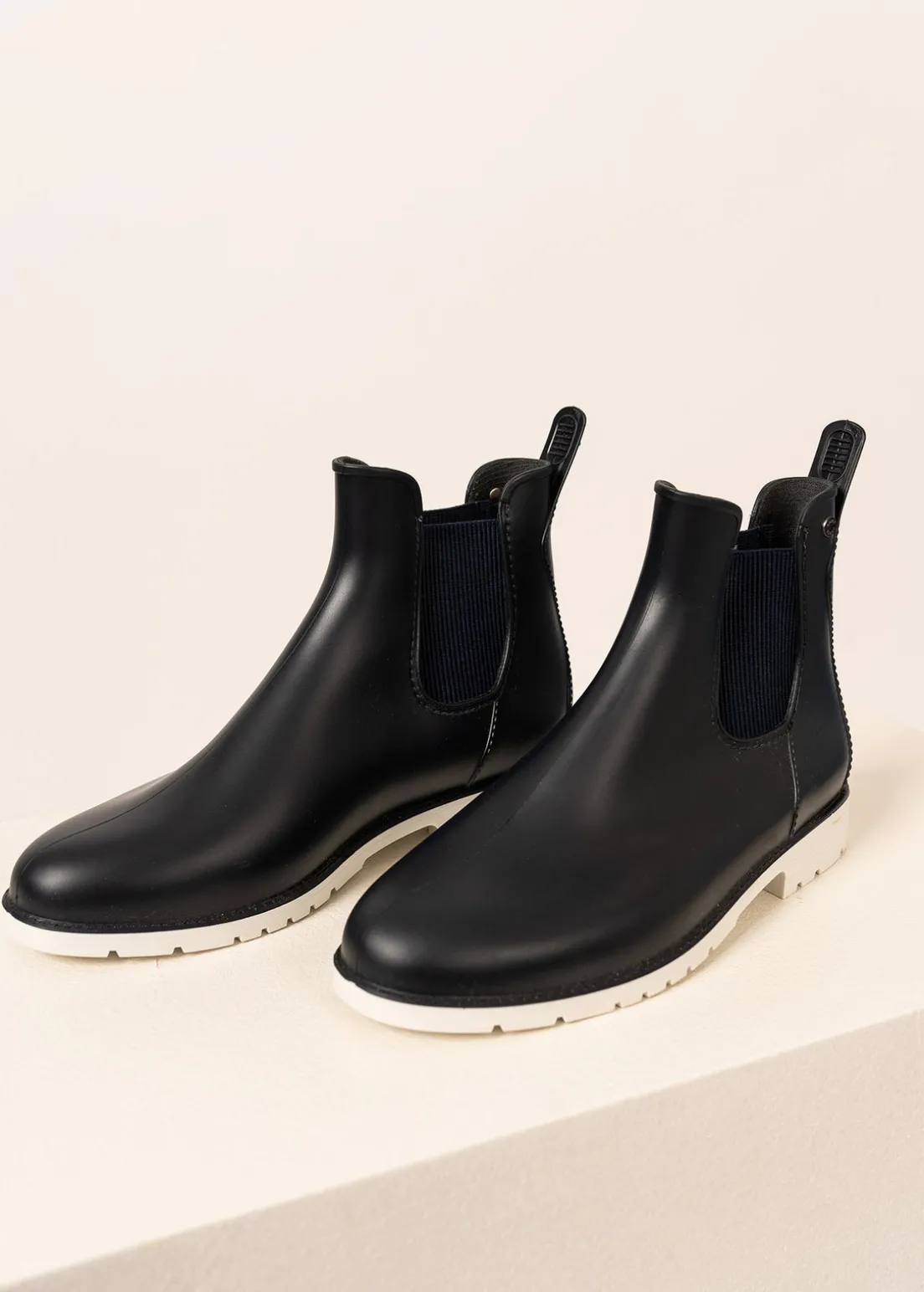 Velella rubber ankle boots