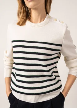 Verdon Striped Sailor-inspired Jumper