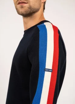 Wool raglan sleeve jumper