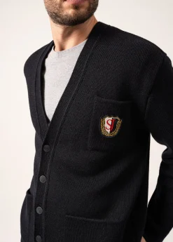 Yachting Réédit Wool Cardigan