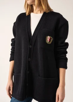 Yachting Réédit Wool Cardigan